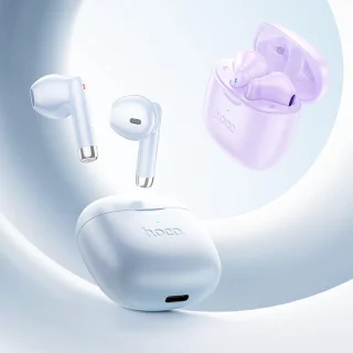 Hoco EW201 Bluetooth Half In-Ear Oordoppen Wit