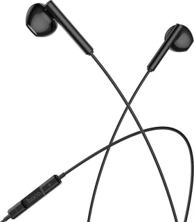 HOCO M64 Melodious 3,5mm Oortjes met Microfoon Zwart