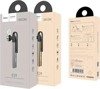 Hoco Razor-Edge Bluetooth Headset Goud
