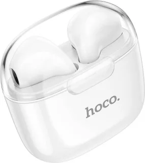 Hoco TWS Bluetooth Oordopjes Wit met Oplaadcase