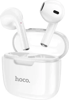 Hoco TWS Bluetooth Oordopjes Wit met Oplaadcase