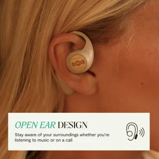 House of Marley Liberate Open Draadloze Bluetooth Oordopjes Cream