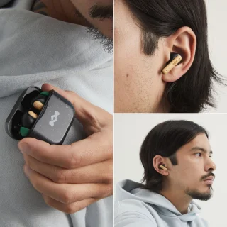 House of Marley Little Bird Draadloze Oordopjes Zwart