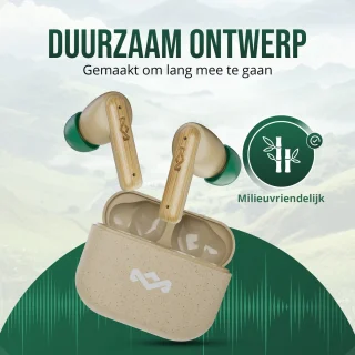 House of Marley Little Bird Draadloze Oortjes Cream