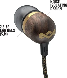 House of Marley Smile Jamaica Bedrade Oordopjes Bruin/Goud