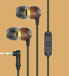 House of Marley Smile Jamaica Bedrade Oordopjes Bruin/Goud