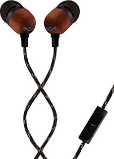 House of Marley Smile Jamaica Bedrade Oordopjes Zwart