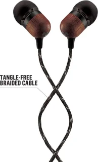 House of Marley Smile Jamaica Bedrade Oordopjes Zwart