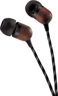 House of Marley Smile Jamaica Bedrade Oordopjes Zwart