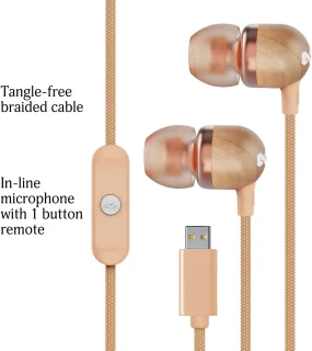 House of Marley Smile Jamaica USB-C oordopjes