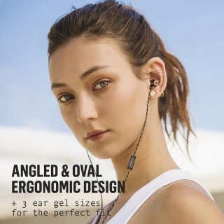 House of Marley Uplift 2 bedrade in-ear oordopjes zwart