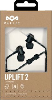 House of Marley Uplift 2 bedrade in-ear oordopjes zwart