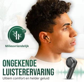 House of Marley Zion Draadloze Bluetooth Oordopjes Zwart