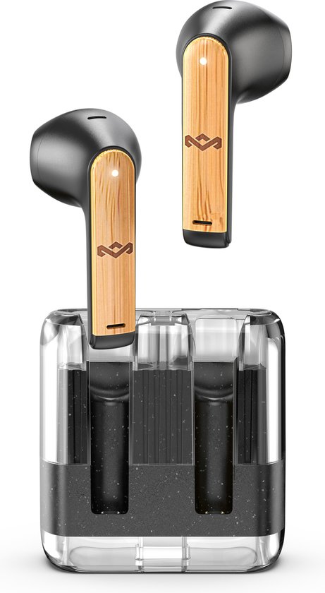 House of Marley Zion Draadloze Bluetooth Oordopjes Zwart