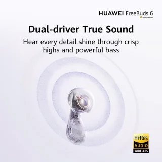 HUAWEI FreeBuds 6 Wit - Draadloze Oordopjes