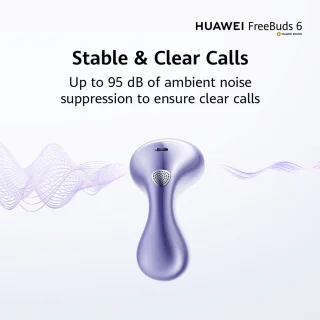 HUAWEI FreeBuds 6 Wit - Draadloze Oordopjes