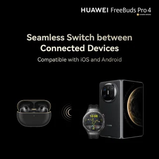 HUAWEI FreeBuds Pro 4 Zwart draadloze oordopjes