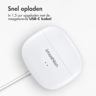 imoshion Aura Draadloze Bluetooth In-Ear Oordopjes Wit