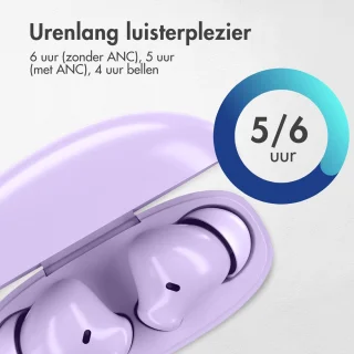 imoshion Aura Pro Draadloze In-Ear Oordopjes Lavender Lilac