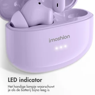 imoshion Aura Pro Draadloze In-Ear Oordopjes Lavender Lilac
