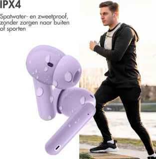 imoshion Aura Pro Draadloze In-Ear Oordopjes Lavender Lilac