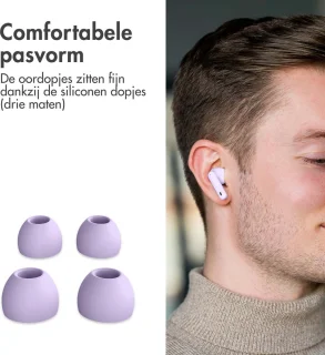 imoshion Aura Pro Draadloze In-Ear Oordopjes Lavender Lilac