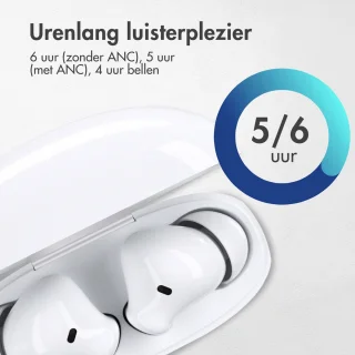 imoshion Aura Pro Draadloze In-Ear Oordopjes Wit