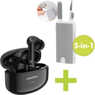 imoshion Aura Pro Draadloze In-Ear Oordopjes Zwart