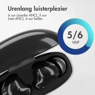 imoshion Aura Pro Draadloze In-Ear Oordopjes Zwart