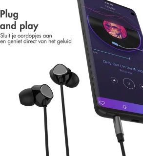 imoshion Bedrade In-Ear Oordopjes Zwart