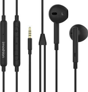 imoshion Oordopjes Bedraad Zwart 3,5mm Jack
