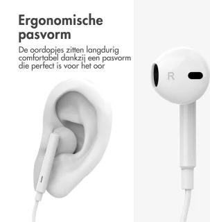imoshion USB-C Bedrade Oordopjes Wit