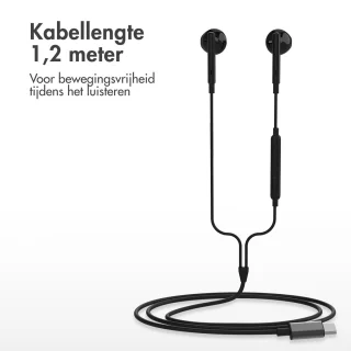 imoshion USB-C Bedrade Oordopjes Zwart