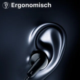 In-Ear Bedrade Oordopjes 3,5 mm Jack Met Microfoon