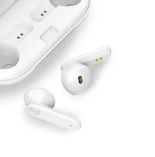 In-Ear Bluetooth Oordopjes Draadloos Wit met Oplaadcase