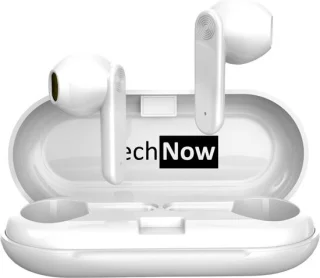 In-Ear Bluetooth Oordopjes Draadloos Wit met Oplaadcase