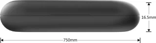 In-Ear Draadloze Oordopjes Bluetooth Zwart met Oplaadcase
