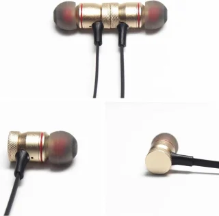 In-ear koptelefoon Bluetooth 4.1 goud