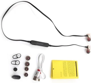 In-ear koptelefoon Bluetooth 4.1 goud