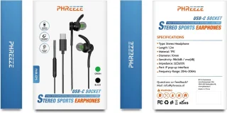 In-Ear USB-C Oordopjes met Microfoon