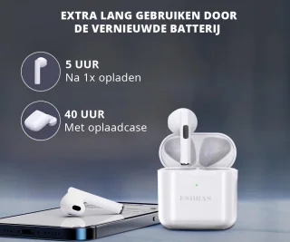 iPhone Bluetooth EarBuds Draadloze Oordopjes