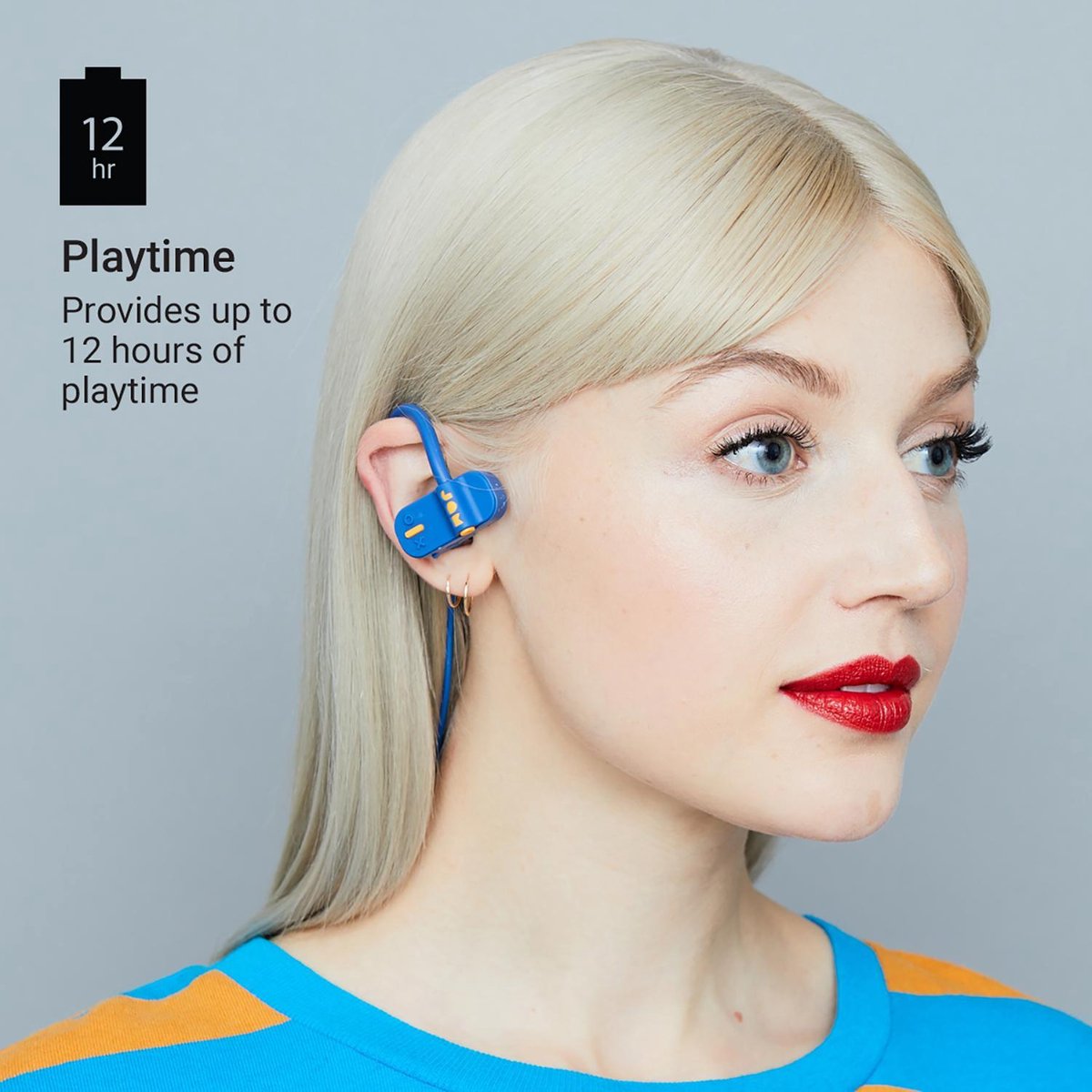 JAM Live Fast Bluetooth oordopjes blauw