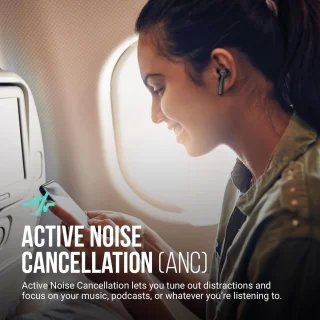 JAM TWS ANC draadloze oordopjes zwart