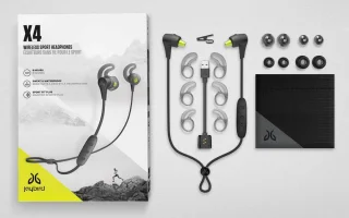 Jaybird X4 oordopjes - zwart