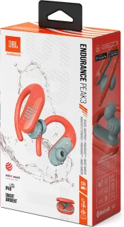 JBL Endurance Peak 3 Bluetooth in-ear koptelefoon Oranje