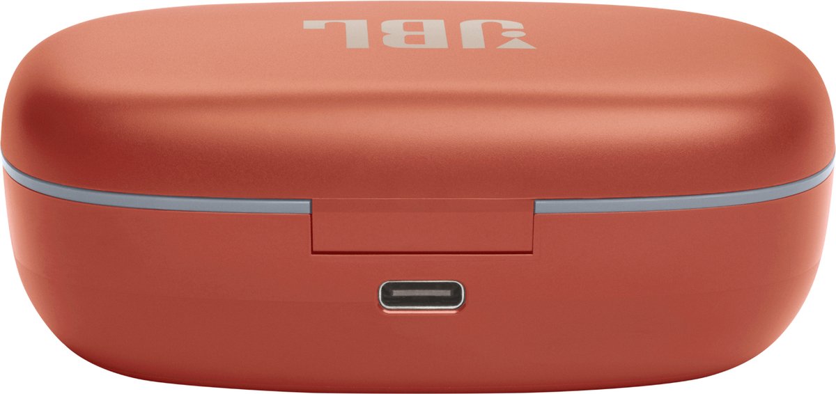 Wat vinden we goed aan de JBL Endurance Peak 3 Bluetooth in-ear koptelefoon Oranje