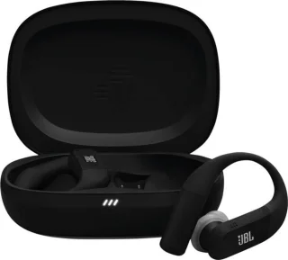 JBL Endurance Peak 4 - Draadloze Earbuds - Zwart/Grijs