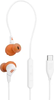 JBL Endurance Run 3 Wired USB-C In-Ear Headphones - White