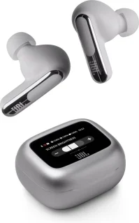 JBL Live Beam 3 Draadloze Oordopjes Zilver