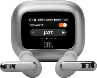 JBL Live Beam 3 Draadloze Oordopjes Zilver